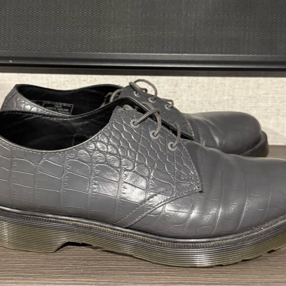 Dr. Martens Gray Flats & Loafers